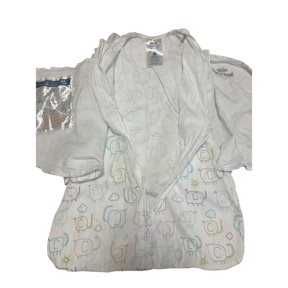 Halo SleepSack Swaddle 0-3M 19-23 In 6-12 Lbs Animal Print - Picture 4 of 7